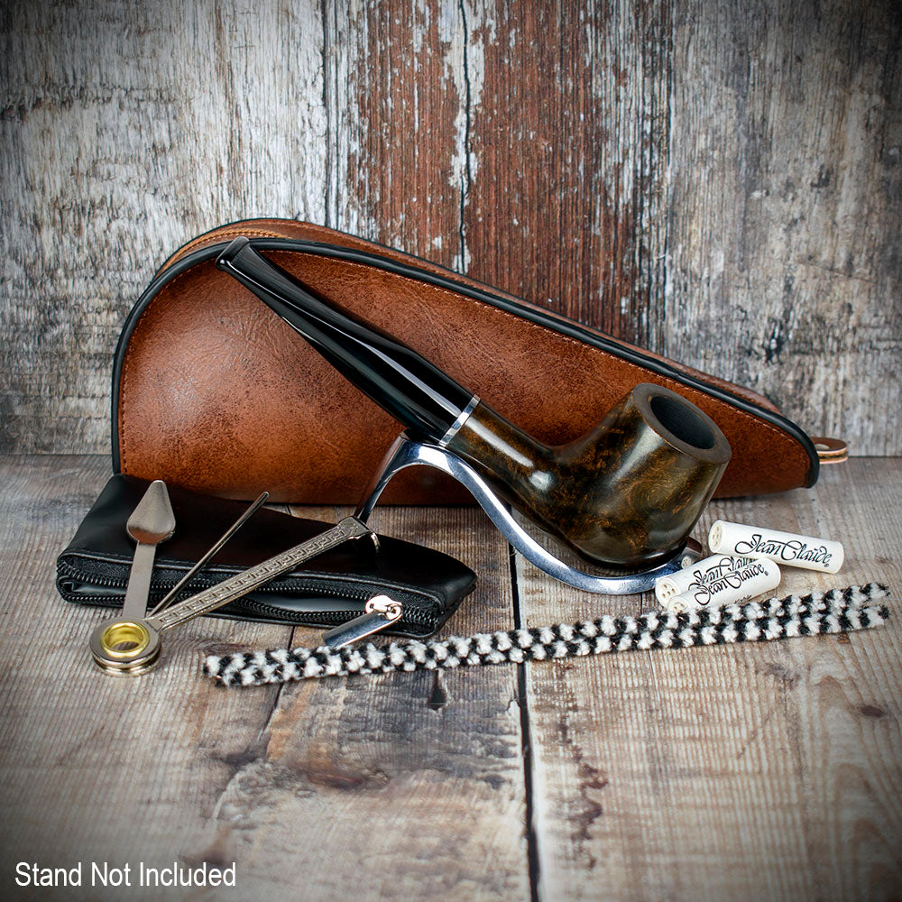 Smoke-King Pipe Smoker's Starter Kit with Straight Briar Pipe - Image 3