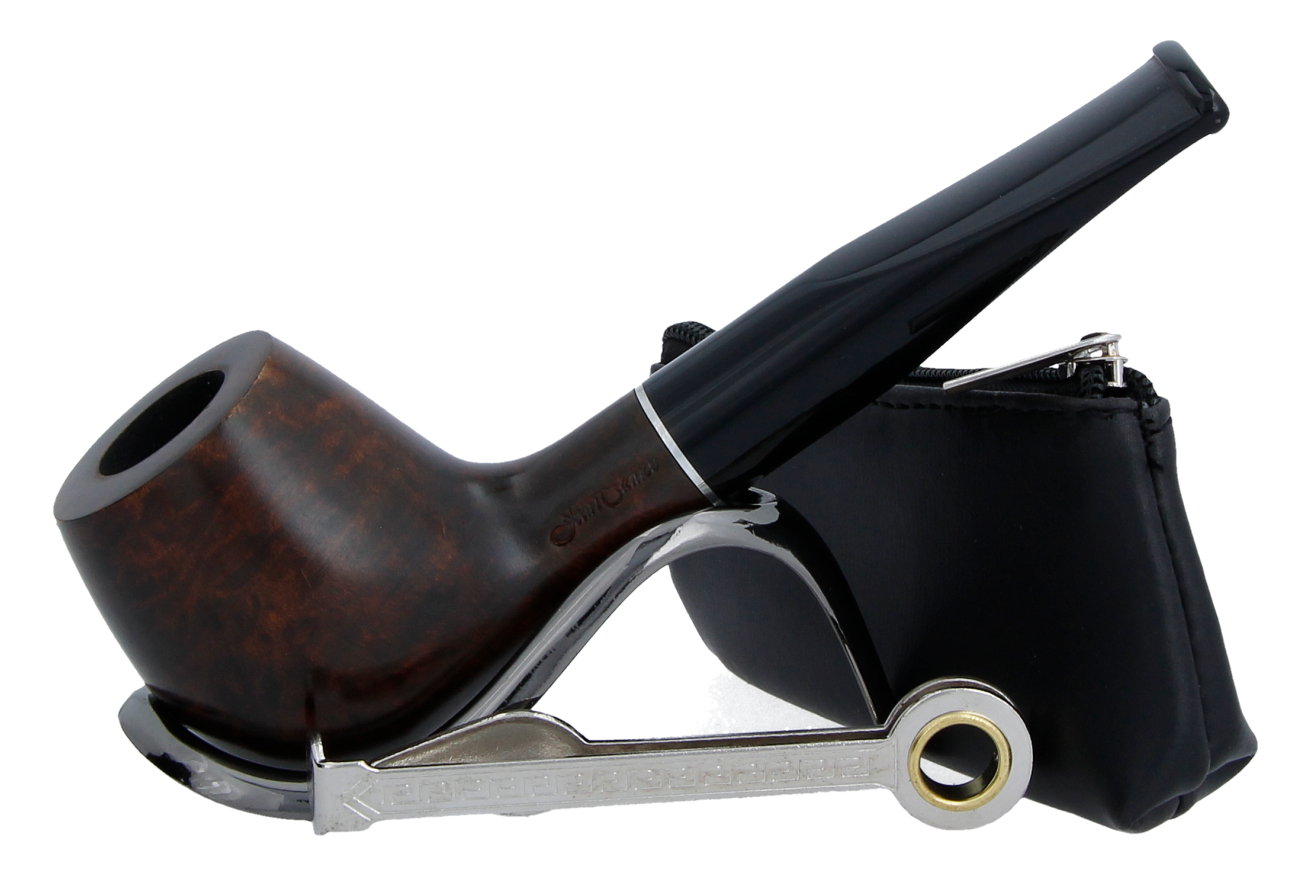 Smoke-King Pipe Smoker's Starter Kit with Straight Briar Pipe