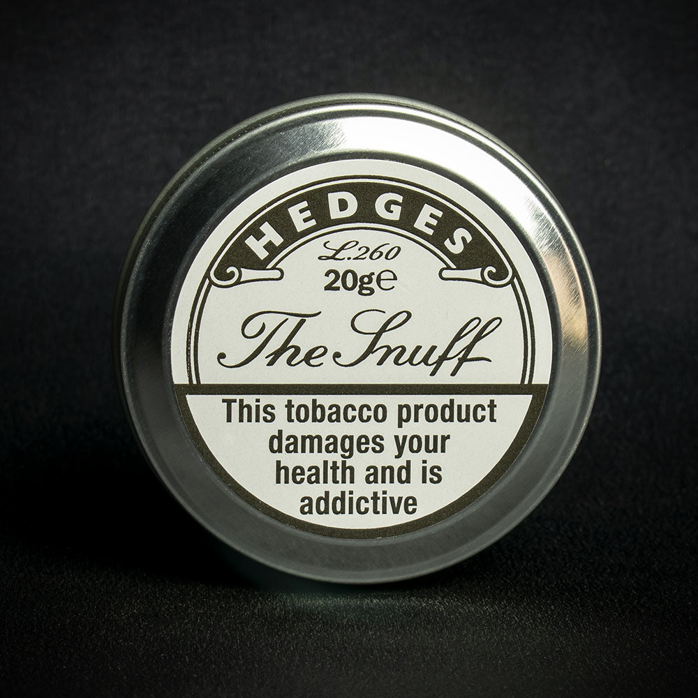 Hedges L260 Menthol Snuff Fine Ground Tobacco 20g Tin - Image 2