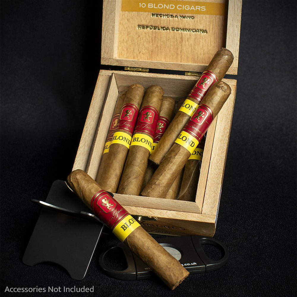 Leon Jimenes Petit Corona Blond Vanilla Cigar Single - Image 3