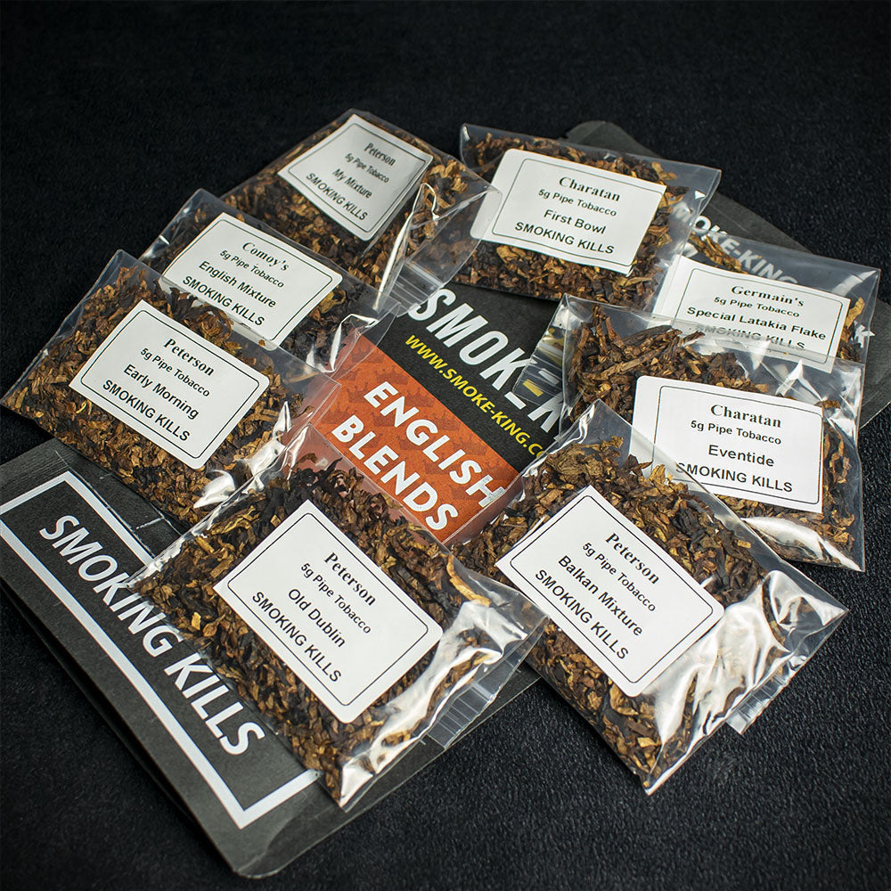 Smoke-King English Blends Pipe Tobacco Sampler Pack 8 x 5g - Image 3