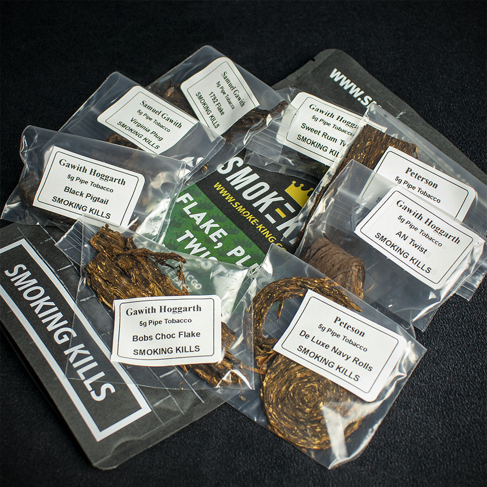 Pipe Tobacco Sample Pack Flake Plug and Twist 8 Pack - Image 3