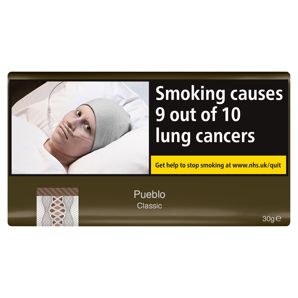 Pueblo Classic Additive-Free Hand Rolling Tobacco 30g Pouch