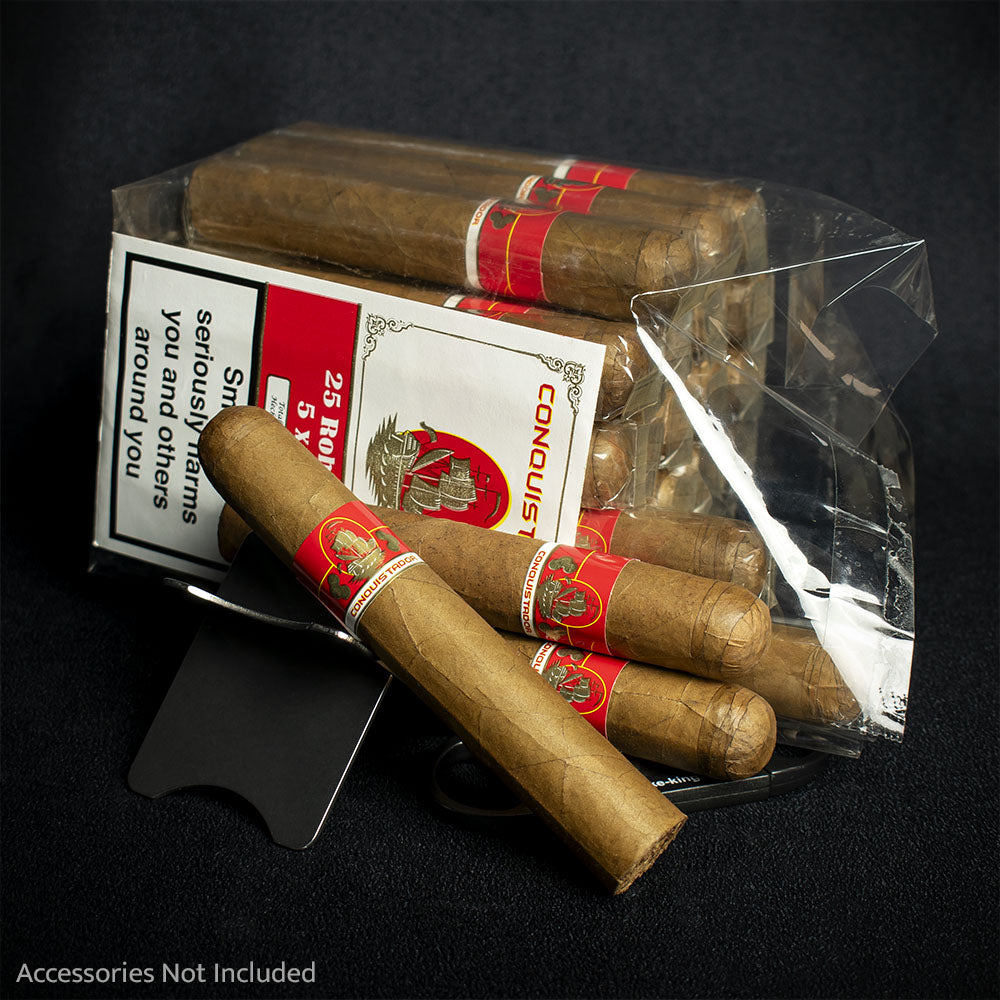 Conquistador Robusto Handmade Cigar Ecuadorian Wrapper Nicaraguan Binder Medium - Image 3