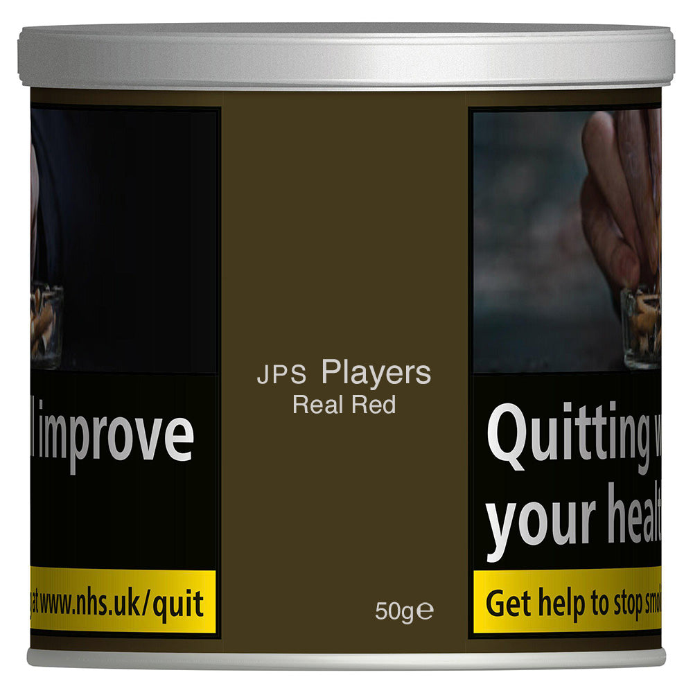 Players Real Red Volume Tubing Tobacco 50g Tub