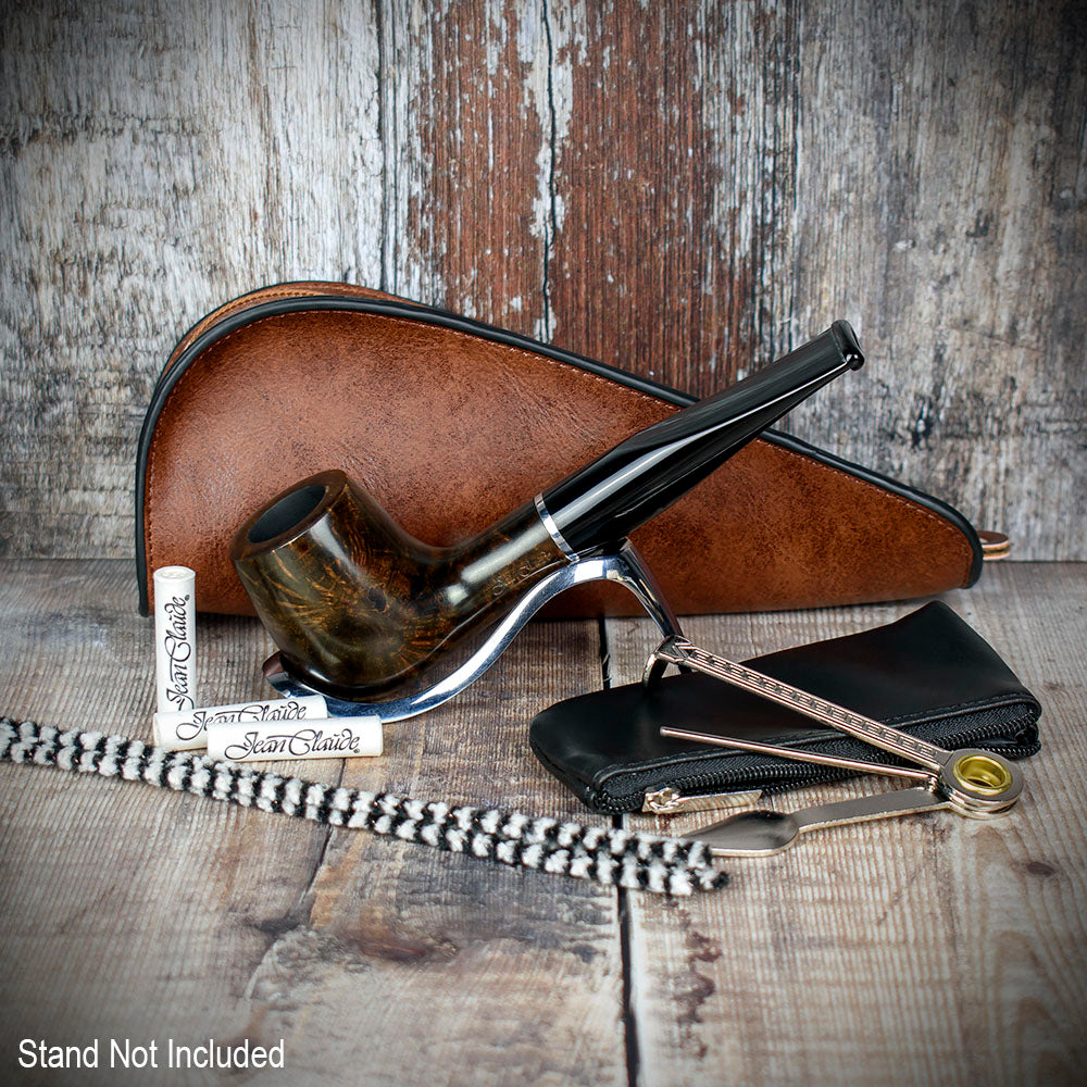 Smoke-King Pipe Smoker's Starter Kit with Straight Briar Pipe - Image 2