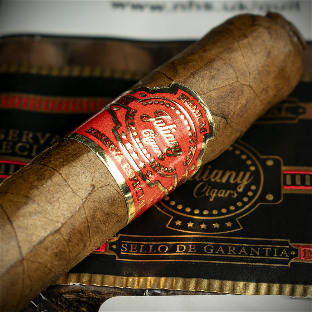 Juliany Corojo Corona Cigar Dominican Republic Hand-Rolled Single - Image 4