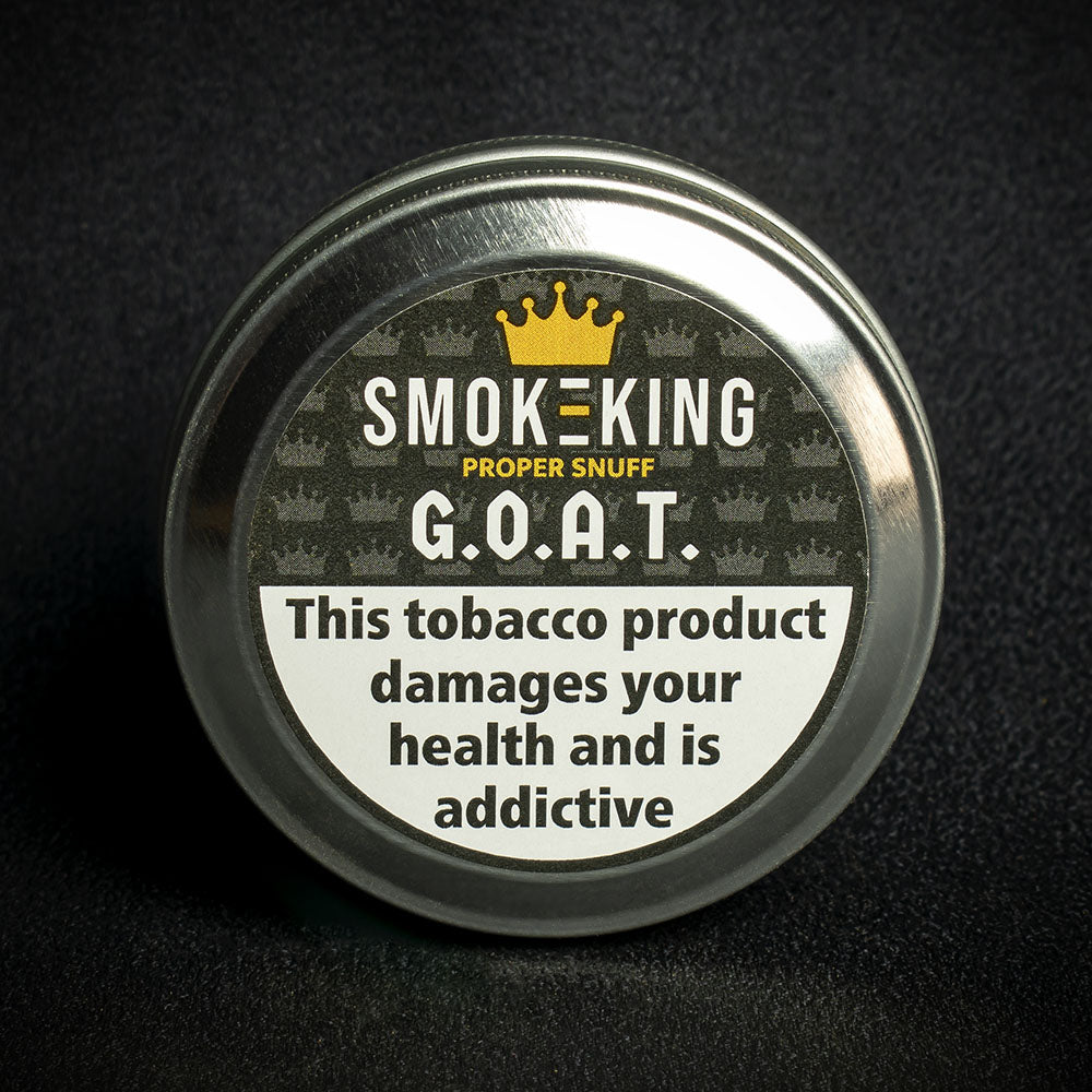 Smoke-King Proper Snuff G.O.A.T Menthol Eucalyptus 10g Tin - Image 2