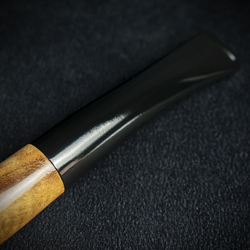 Smoke-King Cashew Wood Bent Pipe With 9mm Filter - Image 6