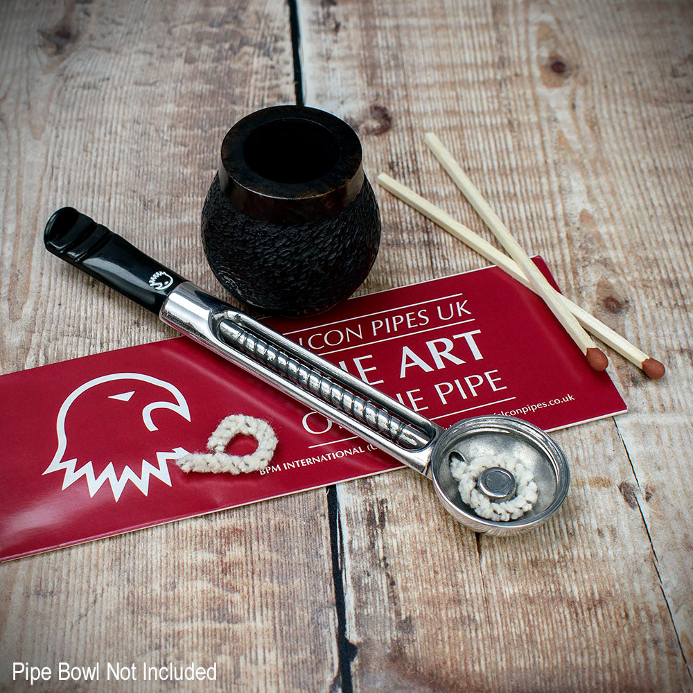 Falcon Standard Straight Pipe Stem with Dental Mouthpiece - Image 2