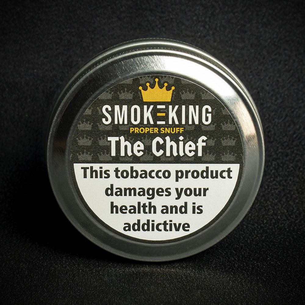 Smoke-King Proper Snuff The Chief Menthol Eucalyptus Snuff 20g Tin - Image 2